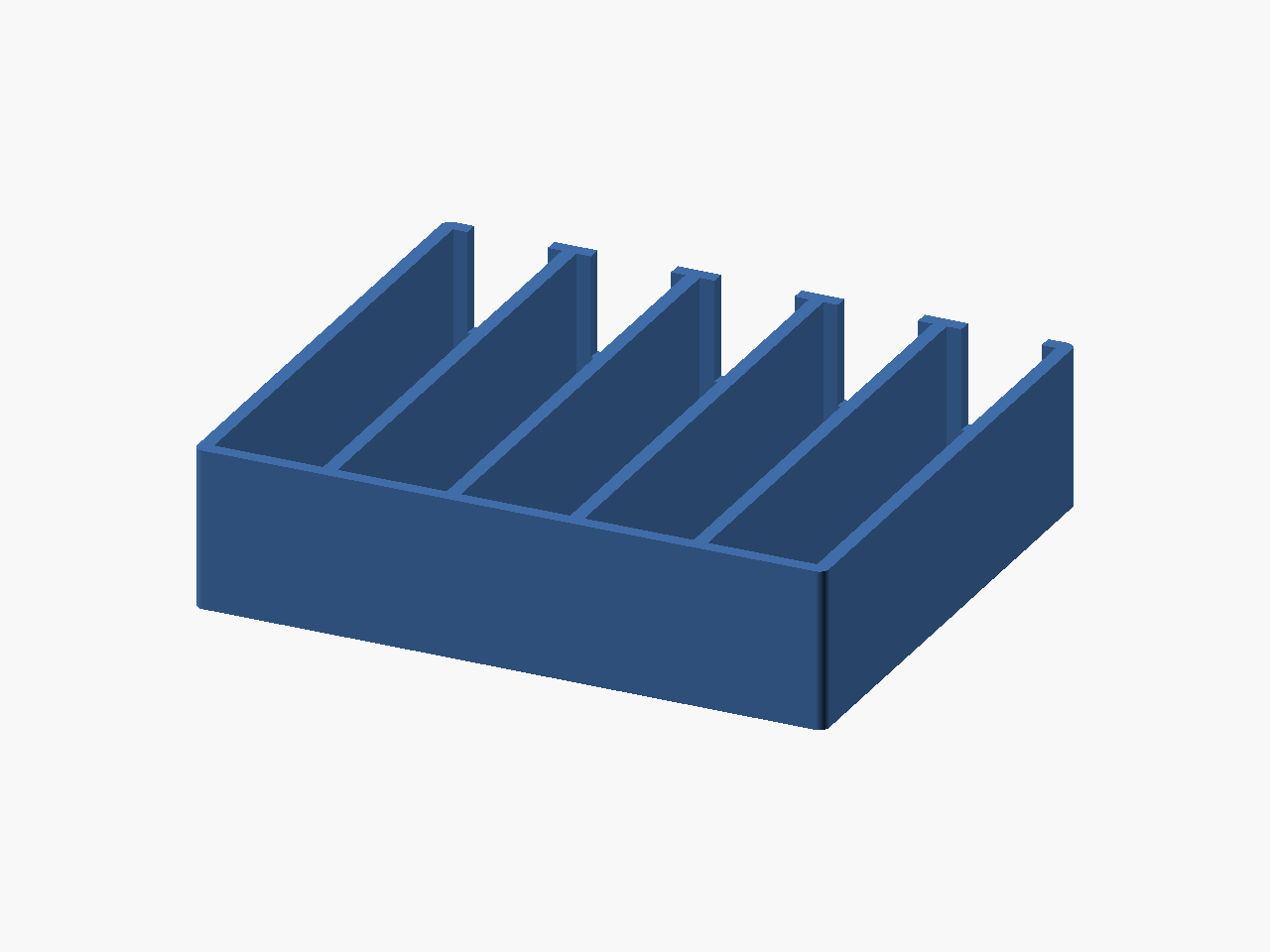 Tapeyard: alternate CAD render of the full design set